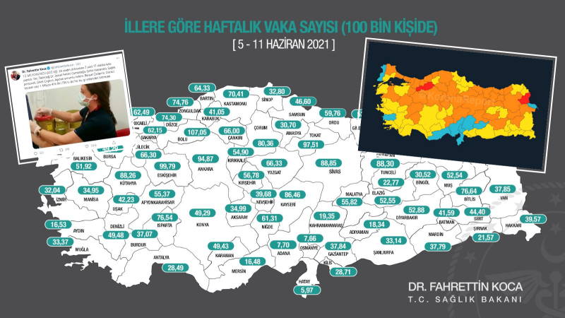 Две «красных» провинции и новый рекорд вакцинации