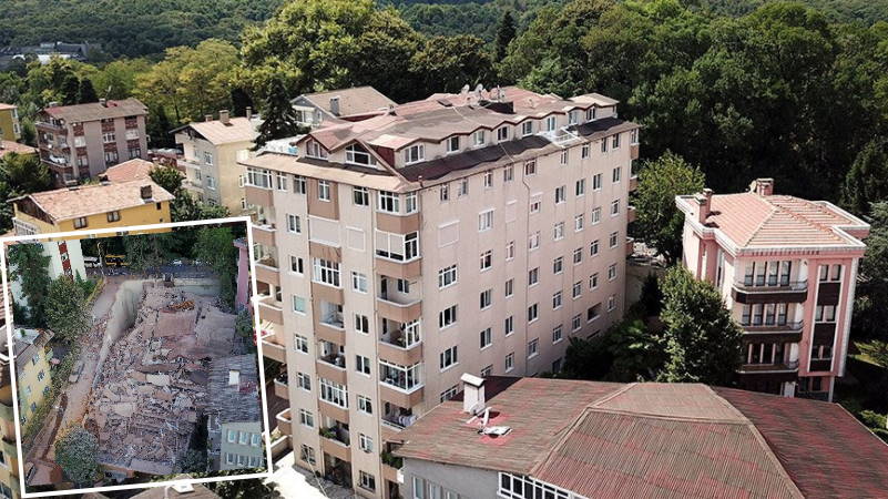 Ночью в Стамбуле обрушилось 11-этажное здание