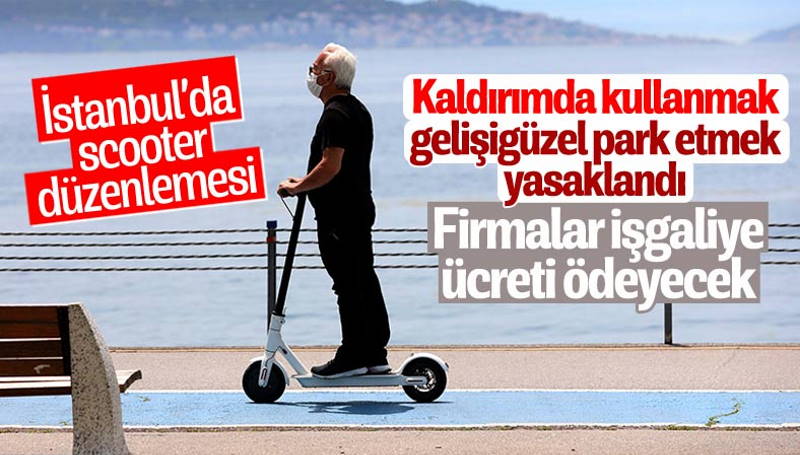 Стамбул вводит новые правила для электросамокатов