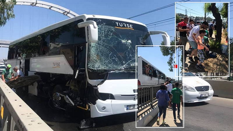 Автобус с российскими туристами попал в ДТП в Анталии