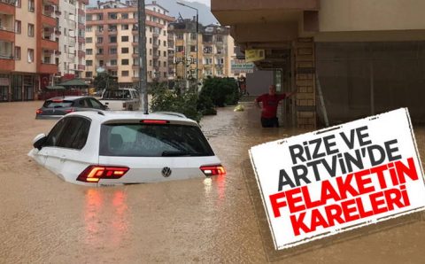 Наводнение и сель в Артвине: 1 пропавший без вести