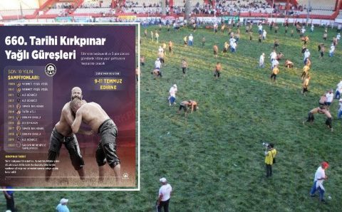 Стартовал 660-й турнир по традиционной масляной борьбе