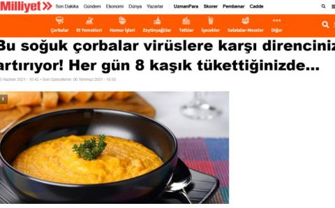 Эти холодные супы повышают сопротивляемость вирусам