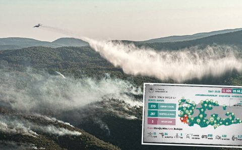 Пожары в Турции: Спустя 2 недели борьба продолжается