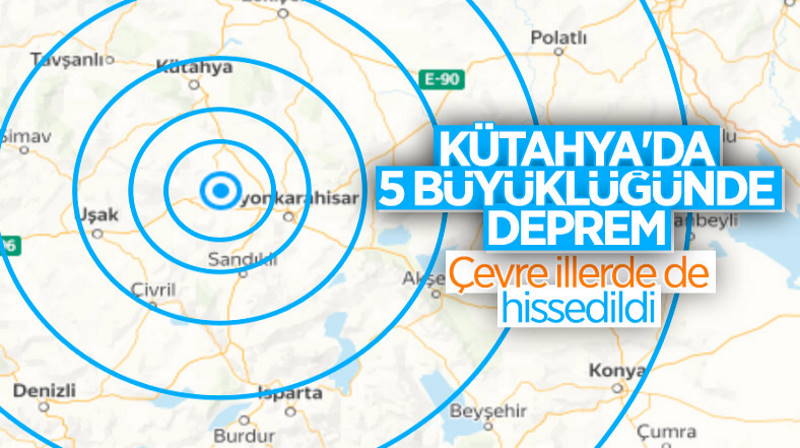 Кютахью потрясло 5-балльное землетрясение