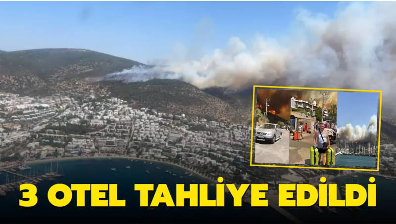 В Бодруме эвакуированы 3 отеля с российскими туристами