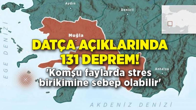 Побережье Муглы не перестает трясти от землетрясений