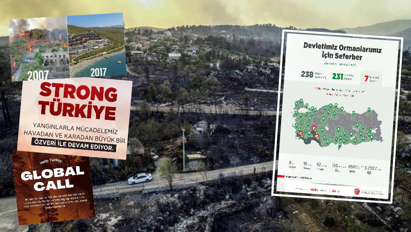 Пожары в Турции: 12-й день и «пылающие» политические споры