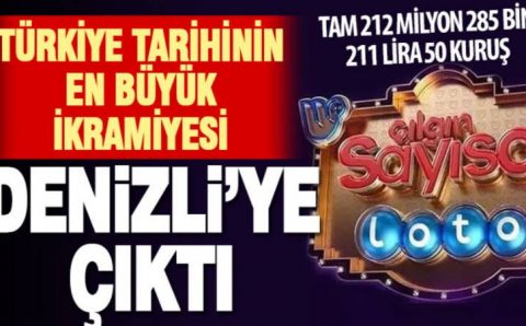 Житель Памуккале выиграл рекордные 212 млн лир