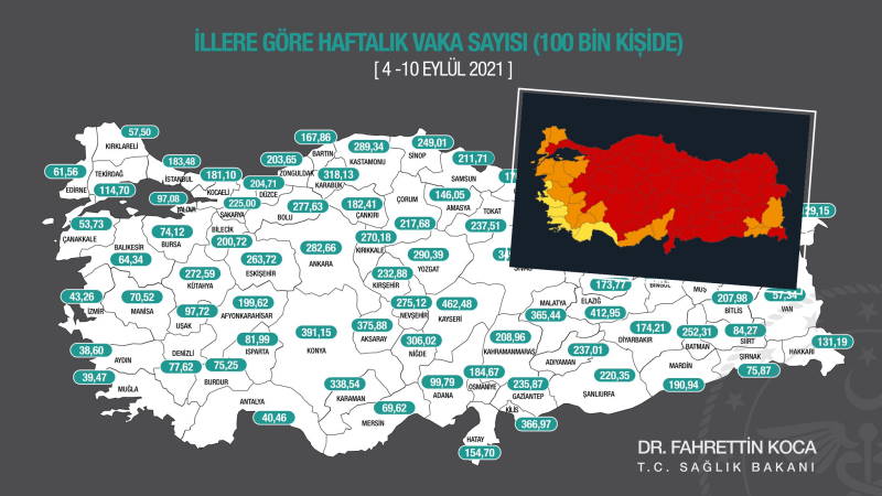 Минздрав: Карта заражений остается «красной»