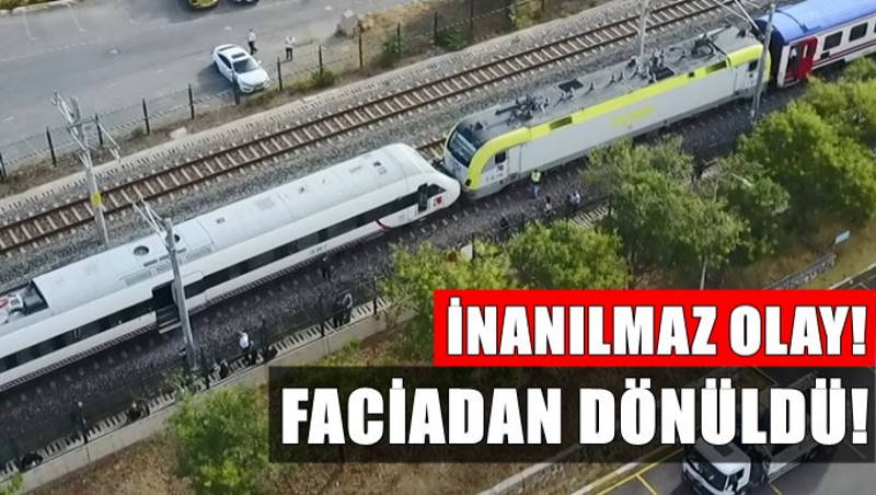 Катастрофы удалось избежать: В Стамбуле столкнулись два поезда