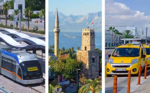 В Анталии подорожал общественный транспорт и такси