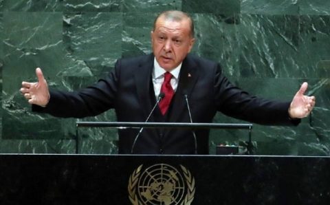 Эрдоган выступил на Генассамблее ООН