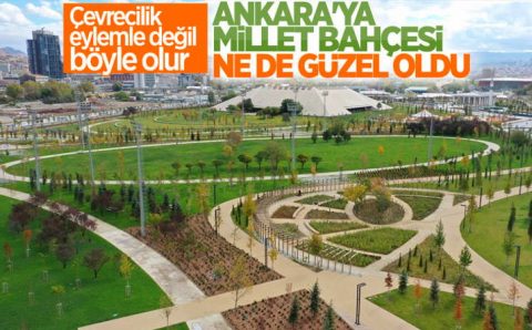 В центре Анкары открылся новый Сад нации