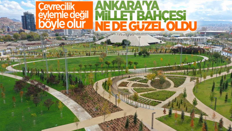 В центре Анкары открылся новый Сад нации