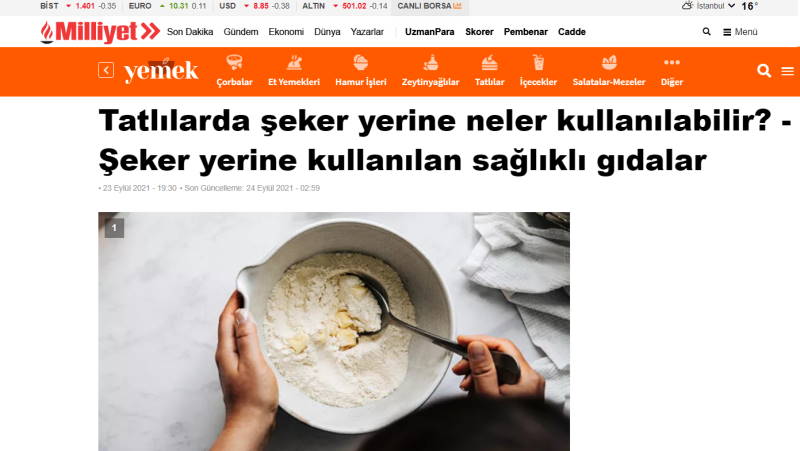 Что можно использовать в десертах вместо сахара?