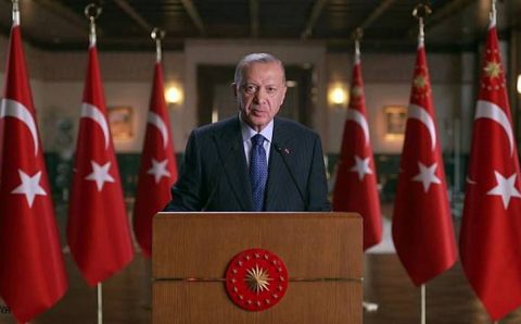 Президент Эрдоган поздравил страну в Днем Республики