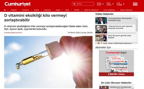 Дефицит витамина D может затруднить похудение