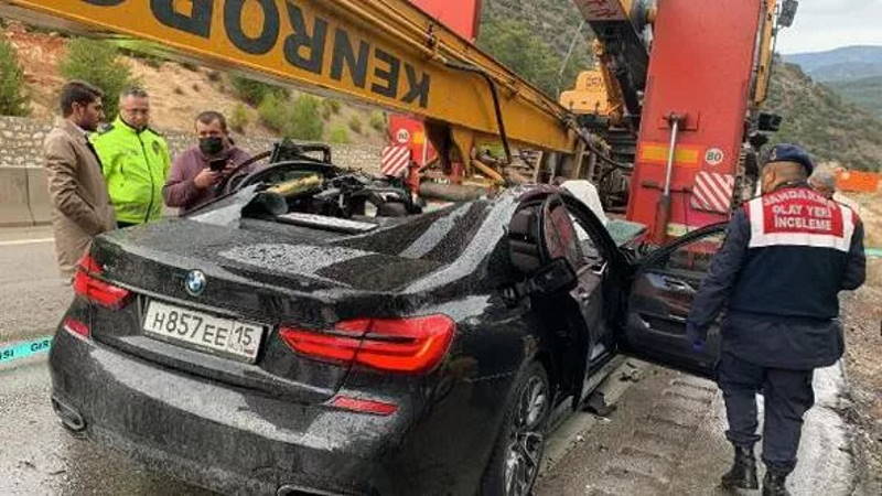 Россиянин погиб в страшной аварии под Антальей