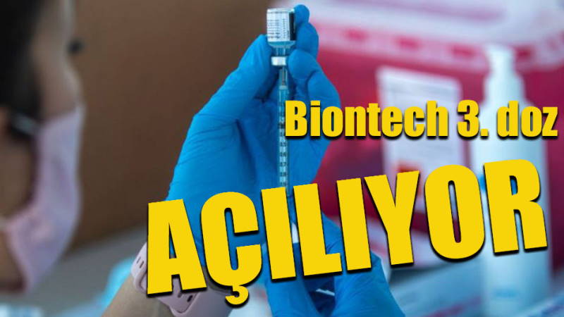 Третья доза Pfizer доступна для всех жителей Турции