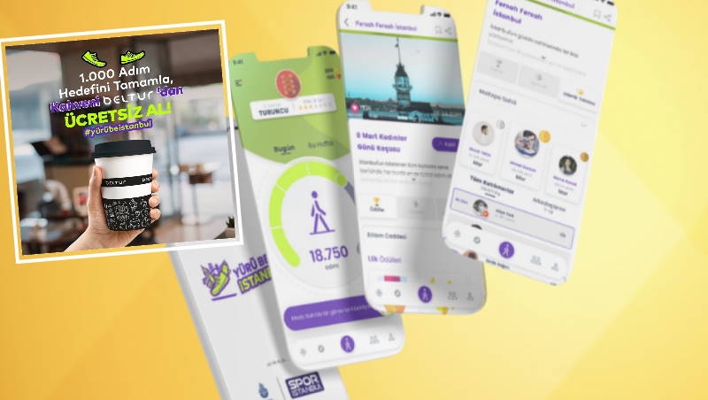 Сделал 1000 шагов – получил бесплатный кофе от мэрии Стамбула