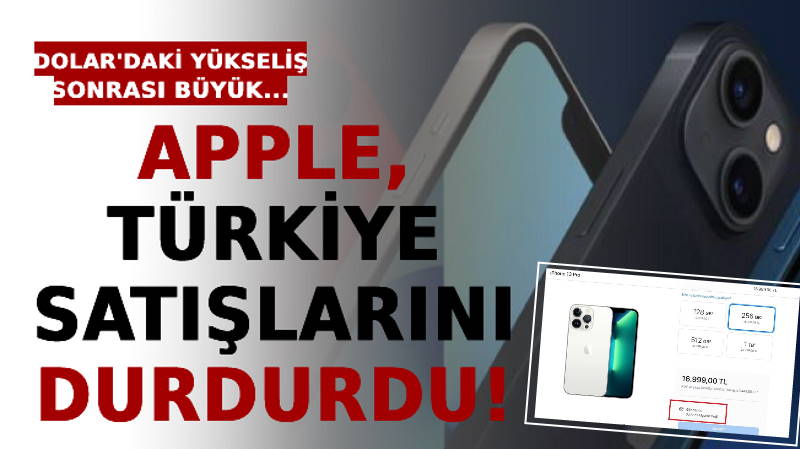 Apple приостановила продажи в Турции из-за курса лиры