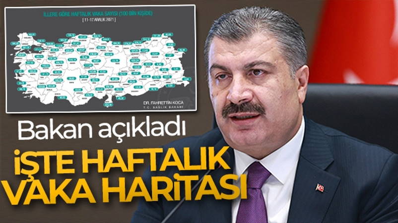 Карта заражений Минздрава Турции продолжает «синеть»