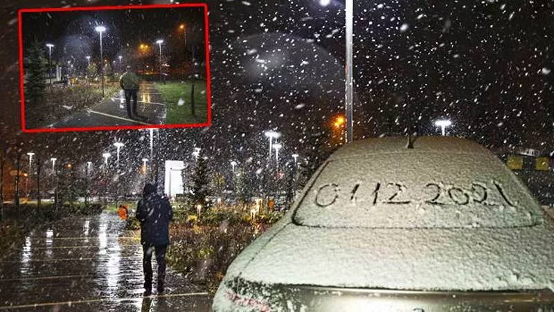 Зима пришла в Турцию, а в Анкаре выпал первый снег