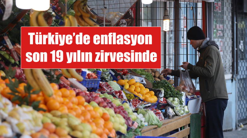 Инфляция в Турции побила 19-летний рекорд