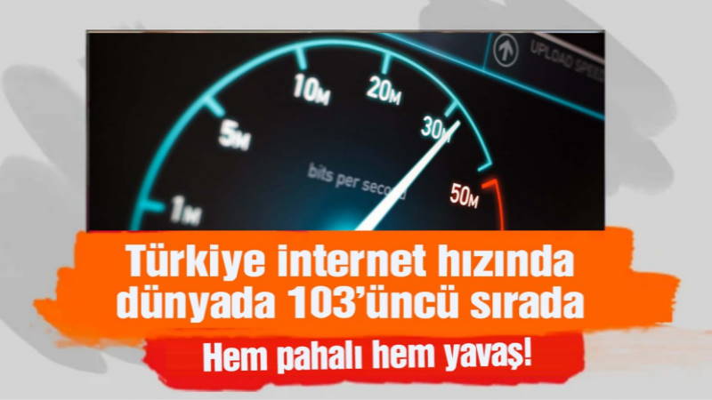 Турция не смогла войти даже в TOP100 по скорости интернета