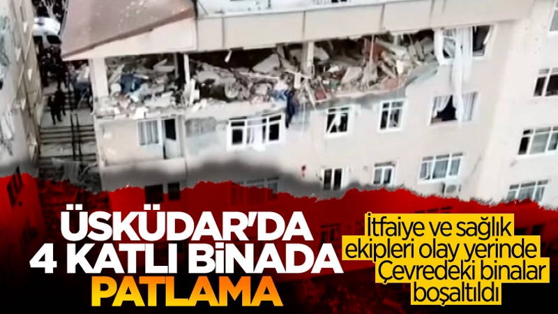 В стамбульском Ускюдаре в жилом доме прогремел взрыв