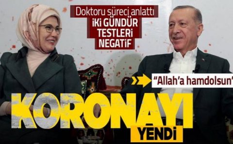 Эрдоган выздоровел и возвращается к работе