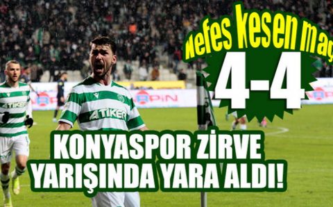 Сумасшедшая голевая перестрелка в Конье: 8 мячей на двоих