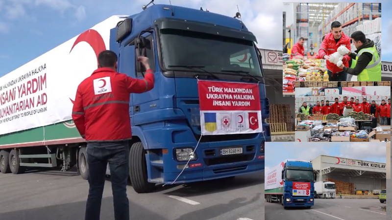 6 грузовиков с помощью отправились из Турции в Украину