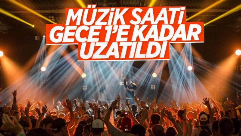 МВД Турции разрешило музыку только до 01:00 ночи