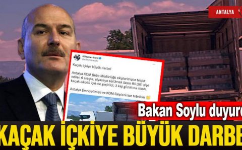 МВД оставило Анталию без контрафактного алкоголя