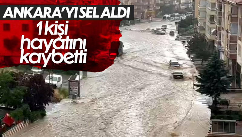 Анкара пережила ураган и сель: 1 погибший