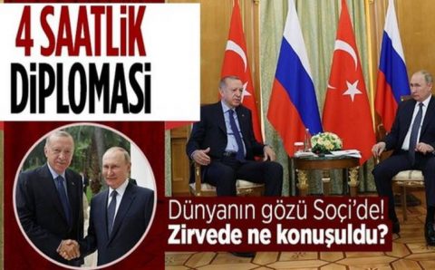 Эрдоган — Путин: 4 часа обсуждений