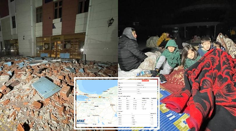 Стамбул и Анкара ночью пережили землетрясение 5,9 балла