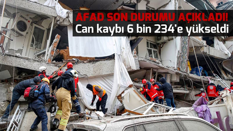 Землетрясение унесло жизни более 6000 человек в Турции