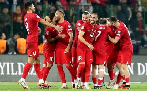 Эрдоган поздравил сборную Турции с выходом на ЕВРО-2024