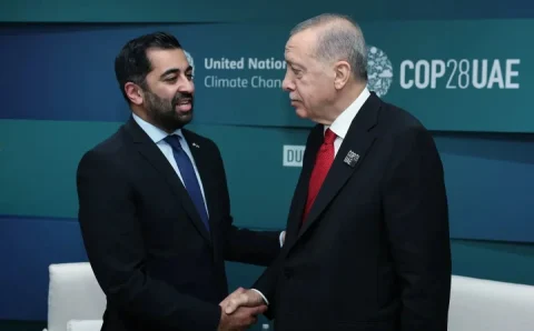 Глава МИД Британии сделал выговор Шотландии за встречу с Эрдоганом