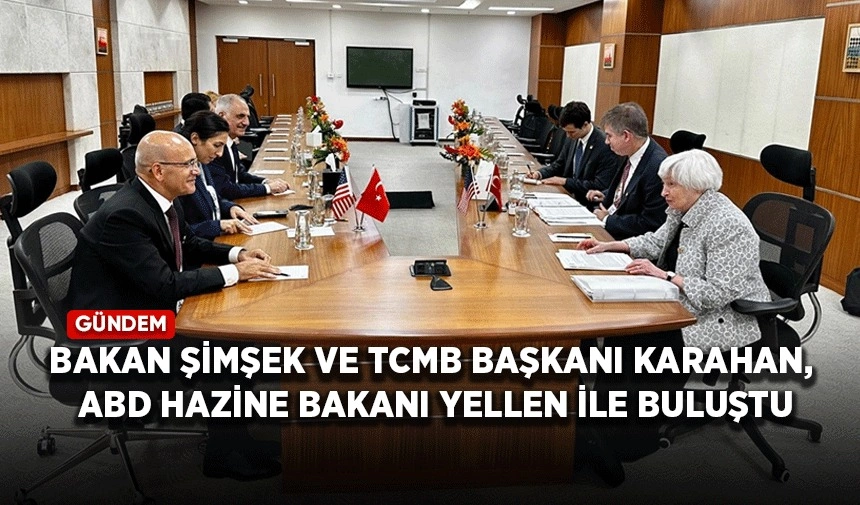 Минфин и глава ЦБ Турции встретились с главой минфина США