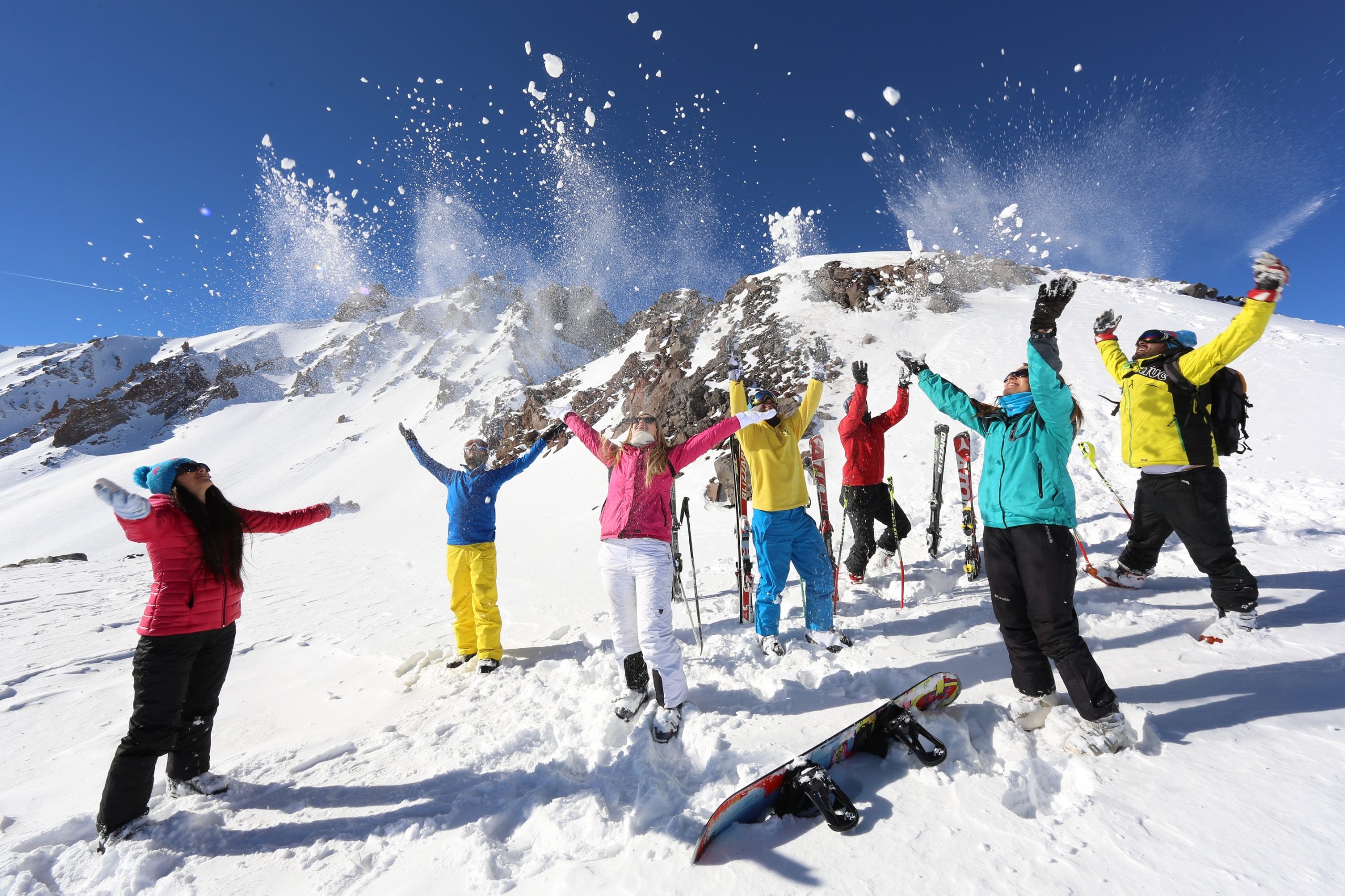 Высота снежного покрова на горнолыжных курортах Турции на сегодня
