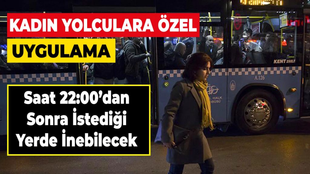 «Остановка по требованию» для жительниц Стамбула